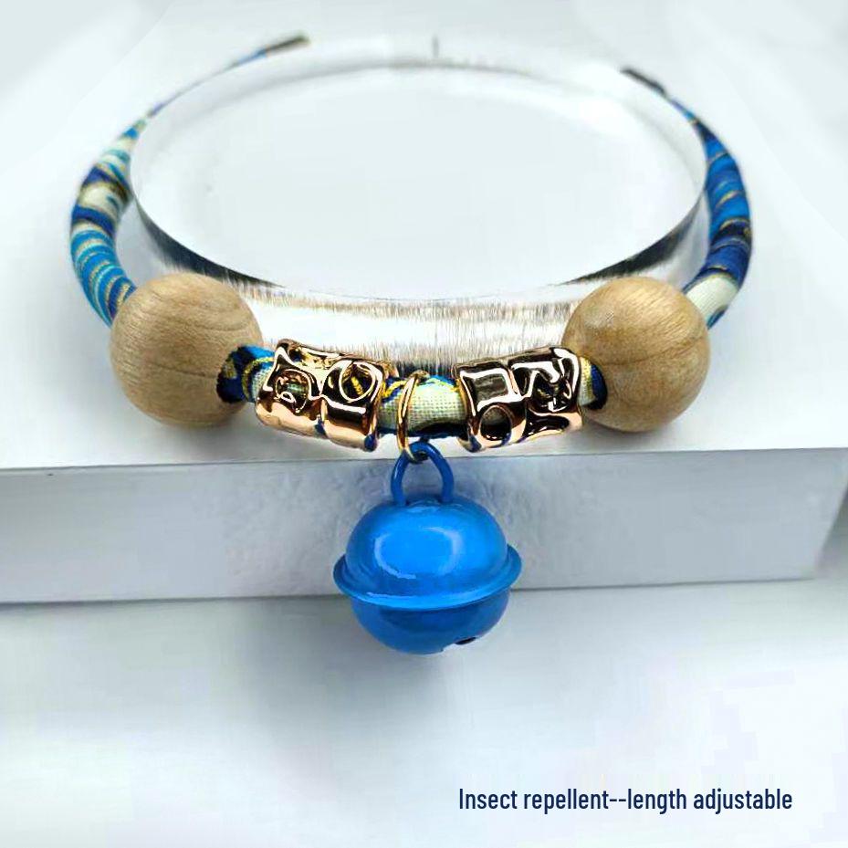 Ошейник от блох и клещей для кошек и собак с колокольчиком - Аксессуары для котят