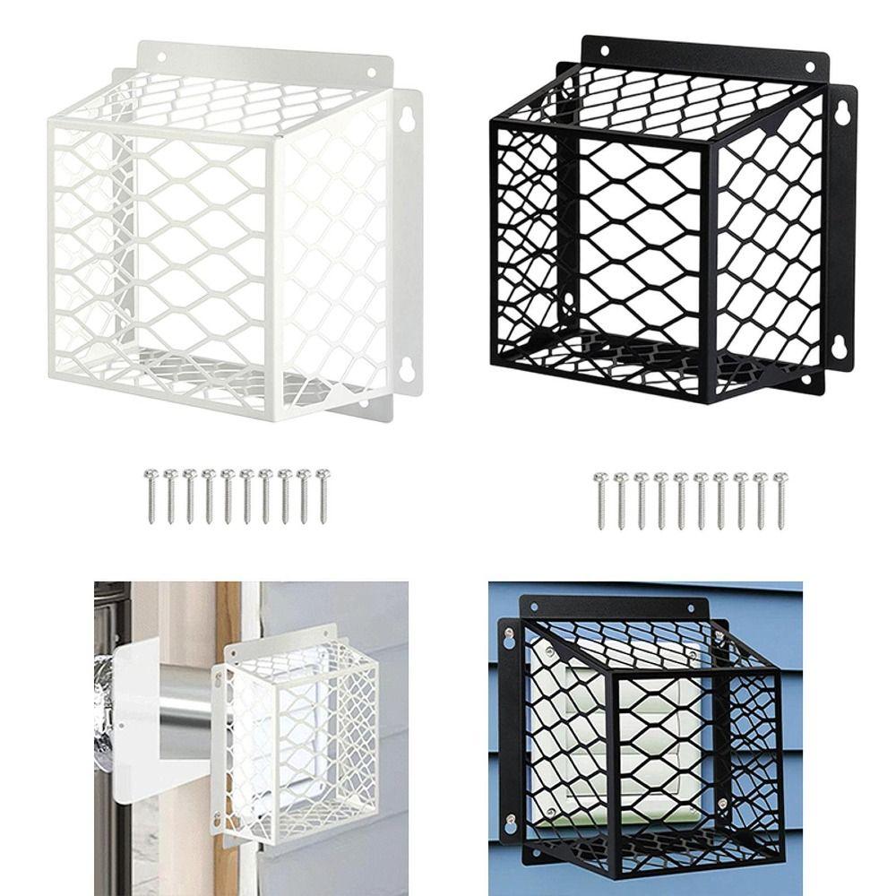 Weatherproof Outdoor Vent Cover Wear-Resistant Stainless Steel Exhaust Protector Rustproof Sturdy Construction Dryer Vents Cover