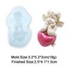 3 Style DIY Silicone Fondant Cake Cupid Little Angel Molds Cake Decoration Tools Chocolate Mold Mini Style Candy Clay Mould