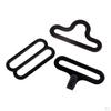 20 Bow Tie Clip Hardware Clips Hook Closure for Straps