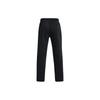 Under Armour Solid Color Loose Fit Drawstring Casual Pants Men Bottoms Black 1379770-001