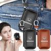 1Pcs Leather Emblem Car Key Case Keychain Zipper Key Case Bag for Civic Xrv Hrv Crv CRZ Brv City Odyssey Accord Fit Jazz Insight CRX