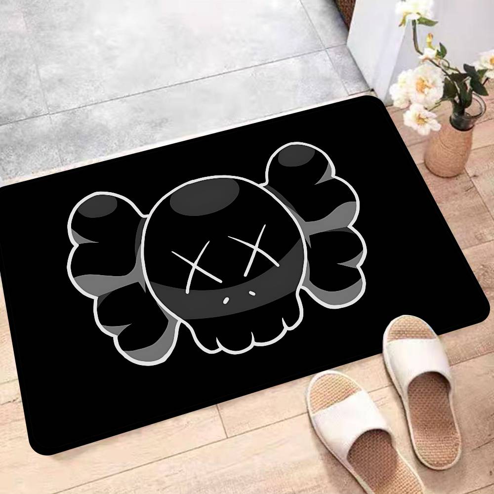 Модный K-Kaws Придверный коврик в скандинавском стиле Домашний коврик для двери Ванная-Туалет Коврики Спальня Отель Декор Коврик