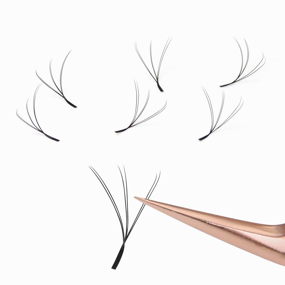 ANNAFRIS 6D W Наращивание ресниц Готовые объемные вееры Натуральные мягкие 6D W Форма Автоматическое цветение Цветущие накладные ресницы