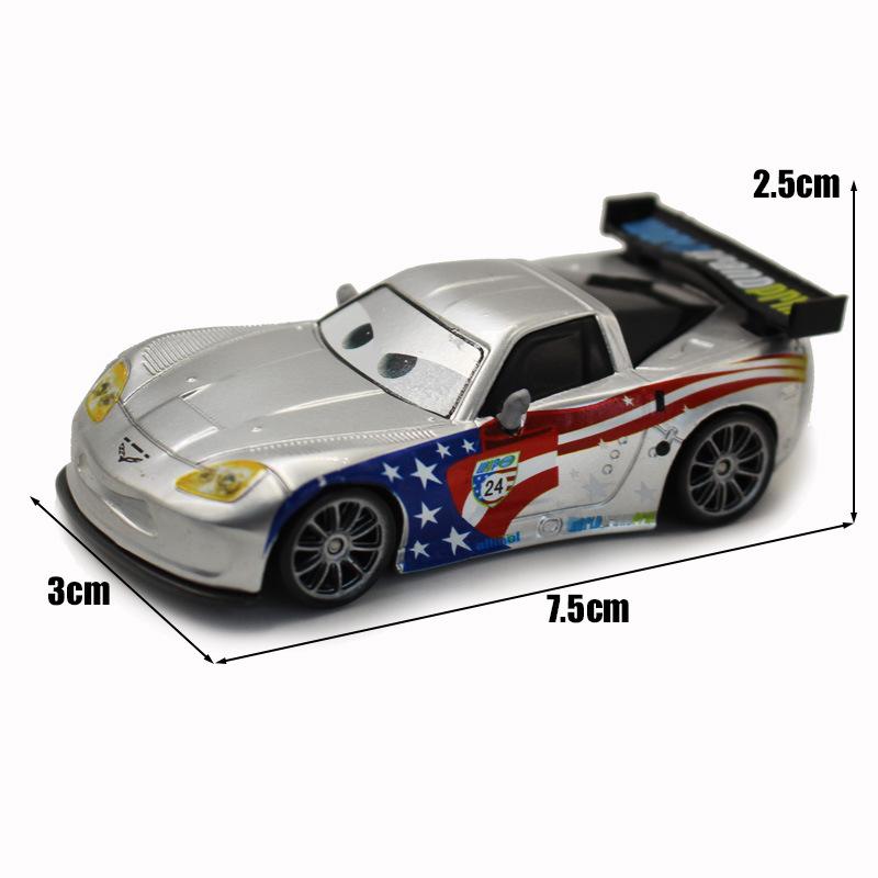 Disney Pixar Cars No.95 Молния Маккуин Модель автомобиля Металлические игрушки и хобби Для детей Для мальчиков Для малышей и детей Дети Подарок на день рождения Игрушечные машинки и поезда