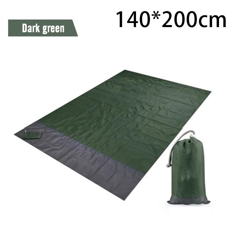 Outdoor Waterproof Pocket Beach Mat Portable Folding Beach Blanket Camping Picnic Mat