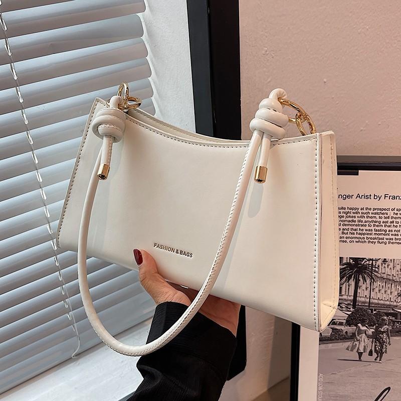 Fashion Wedding Bag Women's New Temperament Simple Shoulder Underarm Bag Luxury Designer Red Bride Handbags Trend