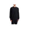 Y-3 Однотонный пуловер с круглым вырезом, с длинными рукавами, женский свитшот, черный IW0075