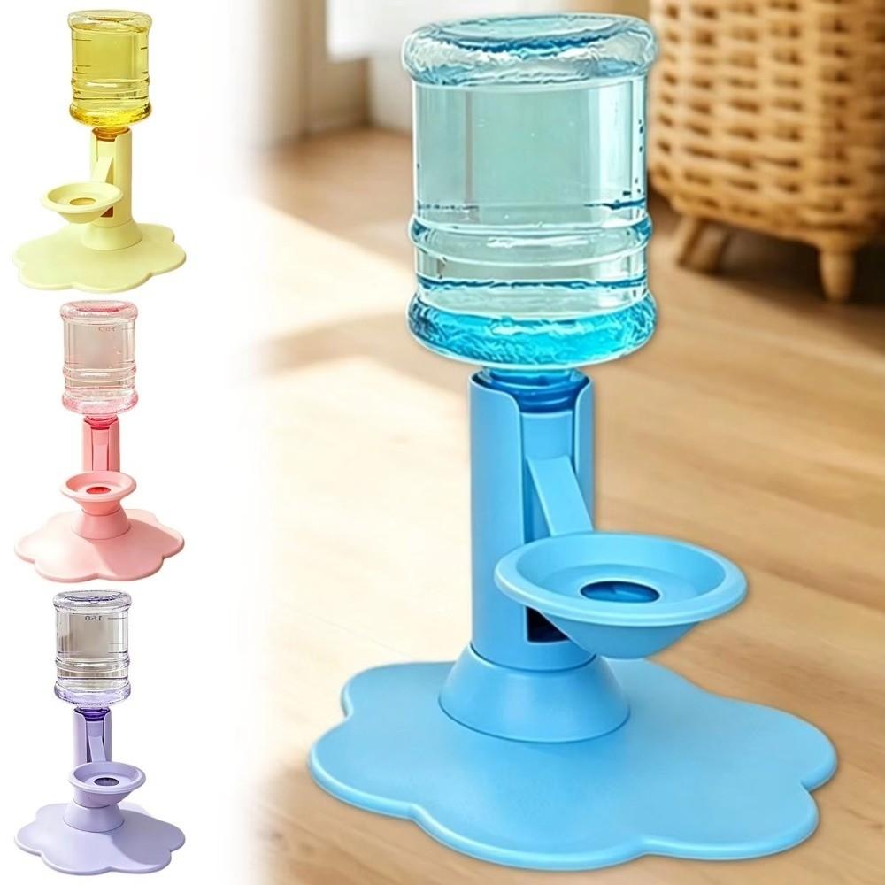 Non-Slip Automatic Cat Water Dispenser Adjustable Height Pet Water Bowl Daily Drinking