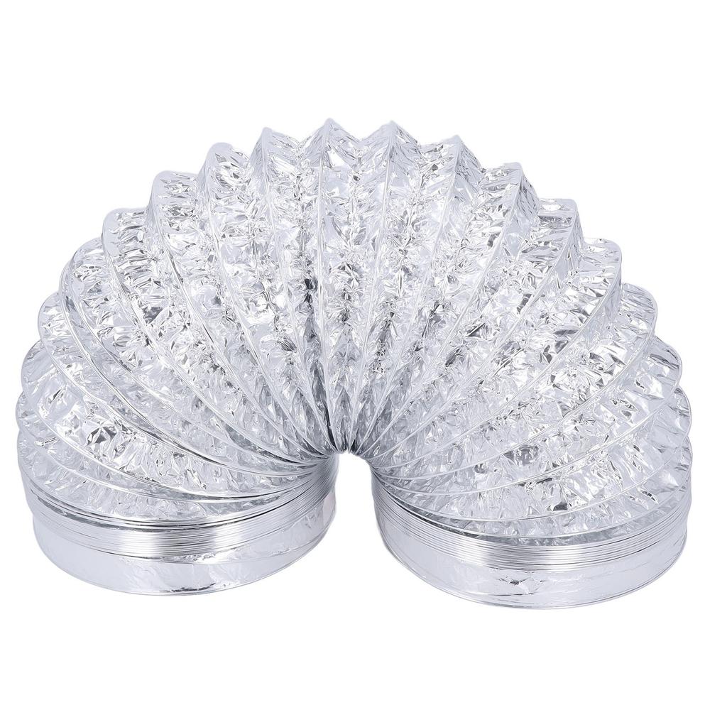 Воздуховод из алюминиевой фольги диаметром 7 дюймов, длиной 6,56 футов, утолщенный ПВХ-шланг для сушки воздуха