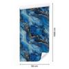 Wallpaper Ink blue, navy blue, turquoise and graphite 50x1000