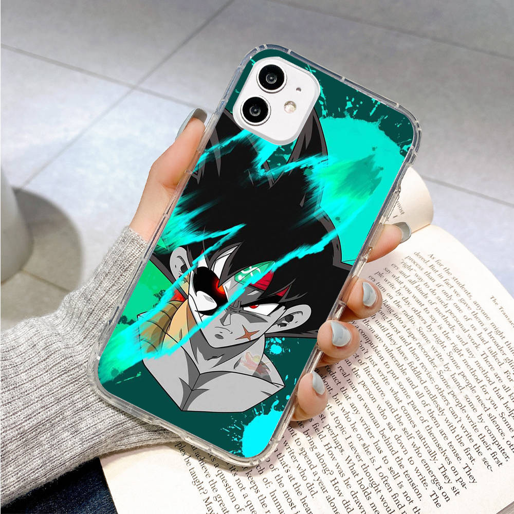 Чехол для Samsung A04 A14 A23 A34 A54 M23 M33 M52 M53 Realme 10 9 C30S C35 C55 VIVO Y02S Y21 Y51 X80 Pro Прозрачный чехол WI46 Dragon Ball Goku