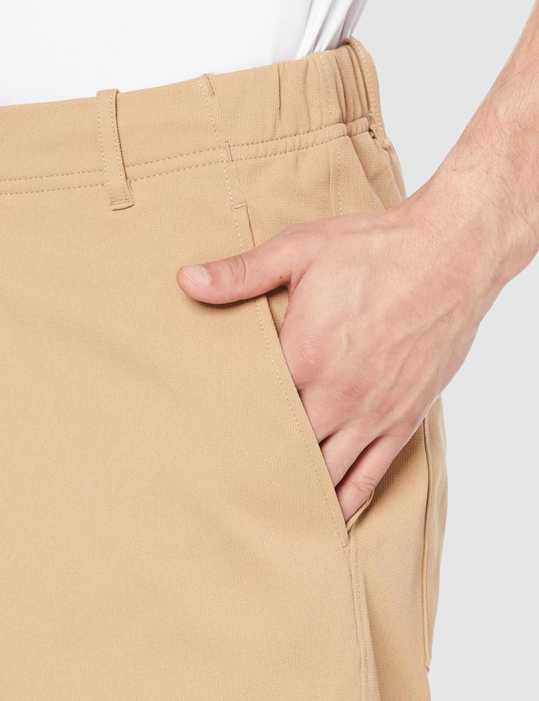 Descente Открытый пояс Easy BG S [Move Sports] Шорты, Чиносы, Стрейч, Хлопкоподобный, Передние, Карманы, Петли, Завязки, Уход, Мужские