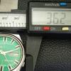 Seiko 5 AUTOMATIC VINTAGE 7009A JAPAN MENS GREEN COLOR DIAL WATCH A702107-5 R208-a702107
