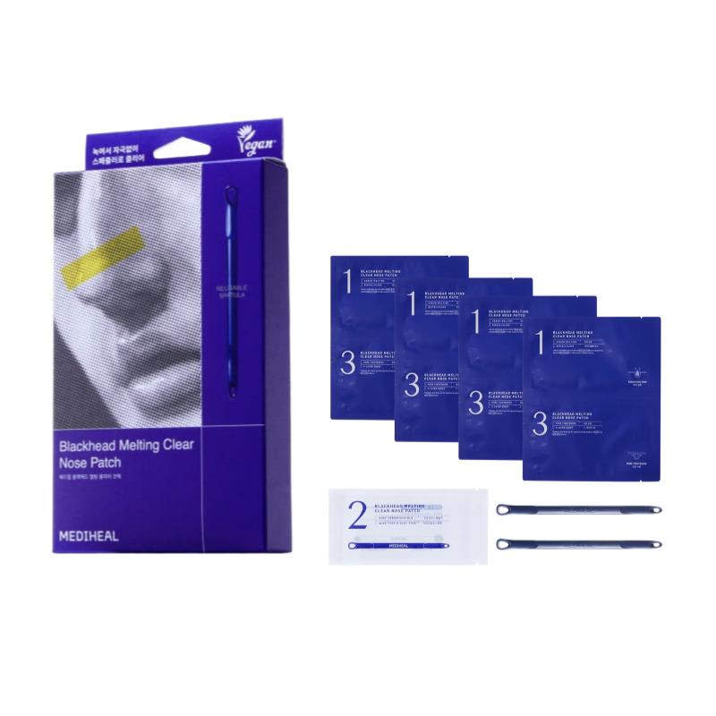 Mediheal Маска для носа от черных точек Clear Nose Melting (4 листа)