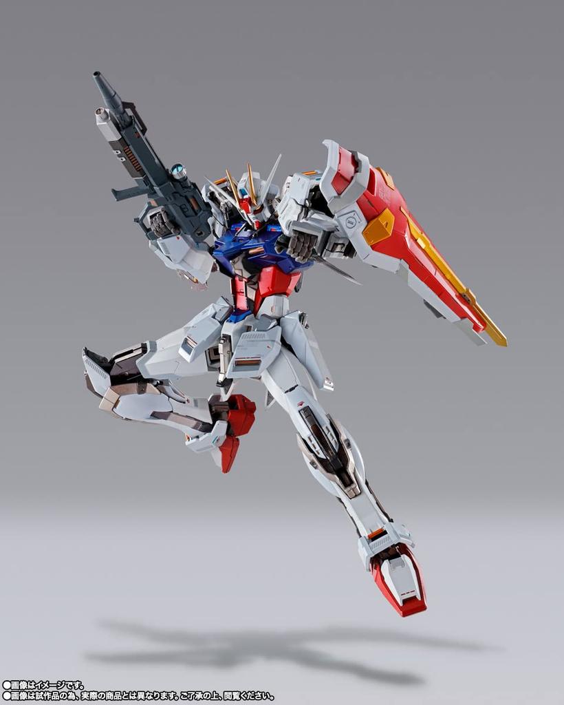 METAL BUILD Suit Gundam Strike Gundam Rollout 180mm Painted Movable Figure "Mobile SEED" -Heliopolis Ver. - Approx. ABS&PVC&diecast