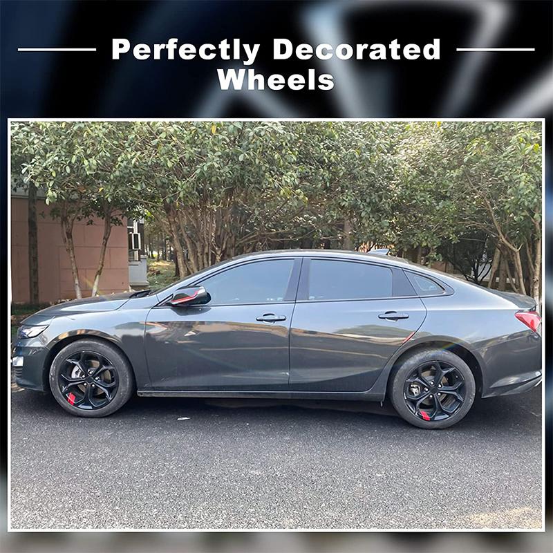 4 шт. светоотражающие наклейки на обода колес автомобиля виниловые наклейки для стайлинга автомобиля Mark Stripe гоночные наклейки на ступицы колес автомобильные внешние аксессуары