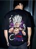 2026 Новая футболка с принтом аниме Dragon Ball Футболка с коротким рукавом Мужская и женская футболка Спортивная футболка для фитнеса Мужская футболка