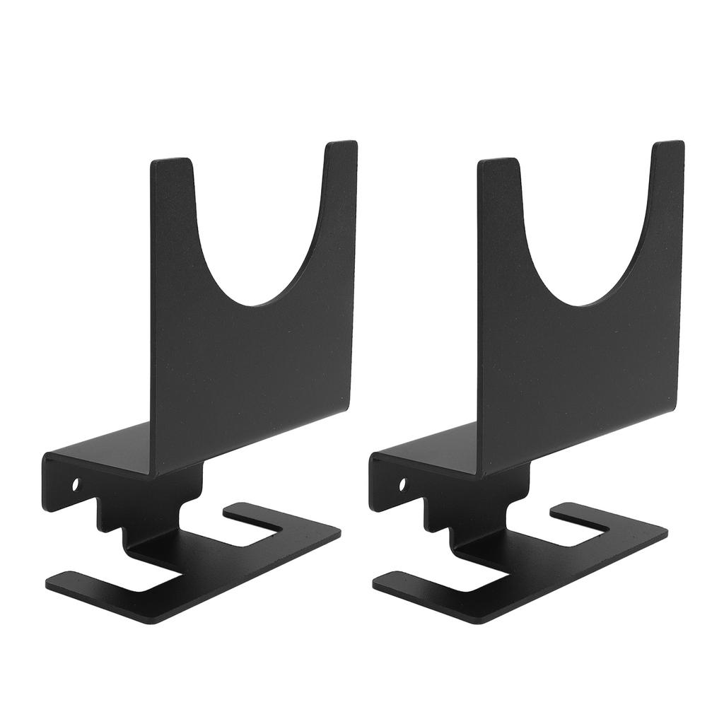 2pcs Angle Grinder Holder Tool Wall Mount Bracket for 5 Inch Grinder Heavy Duty Angle Grinder Storage Rack for Cutters Polishers Carbon Steel