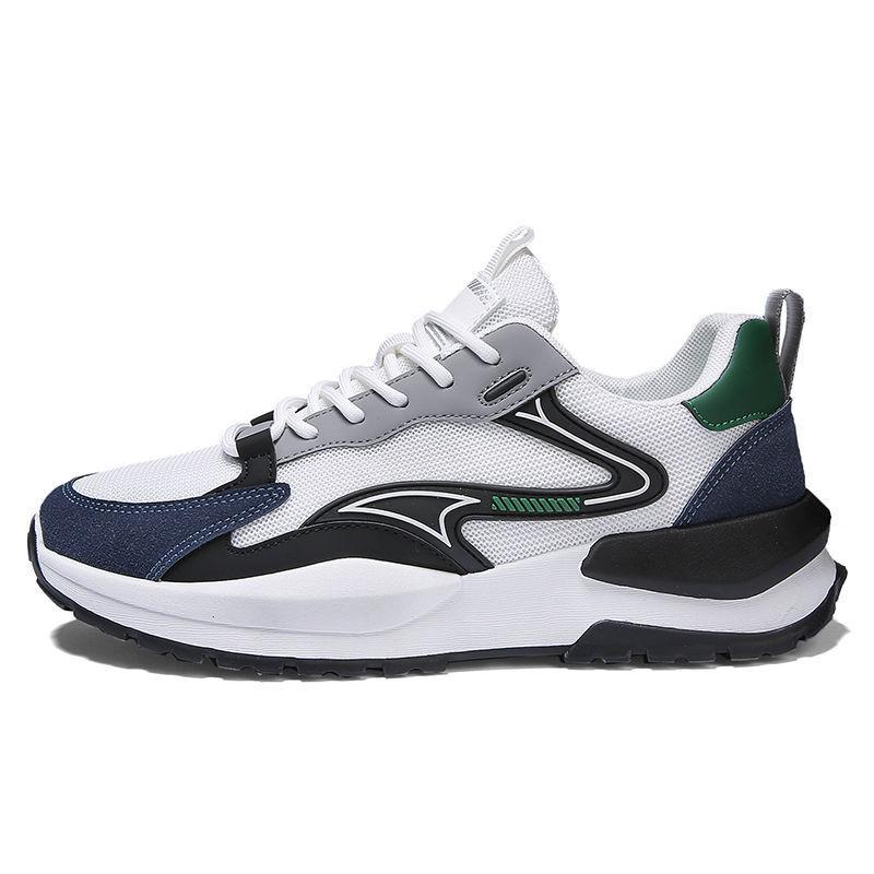 Trend Casual Sports Men's Shoes 2025 Spring Korean Version of Fly-woven Mesh Men's Outdoor Trendy Fashion Running Shoes