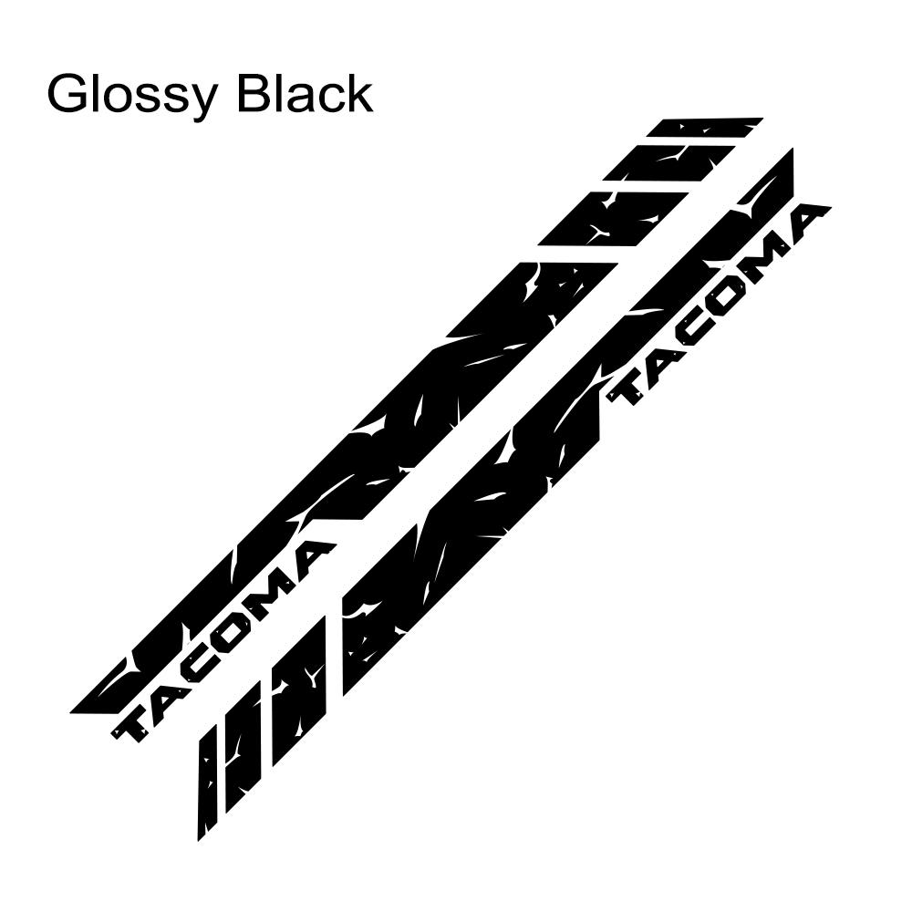 Дверь автомобиля, боковая юбка, полосатые наклейки для Toyota Tacoma Pickup, графический виниловый декор, наклейки на заказ, автомобильный экстерьер