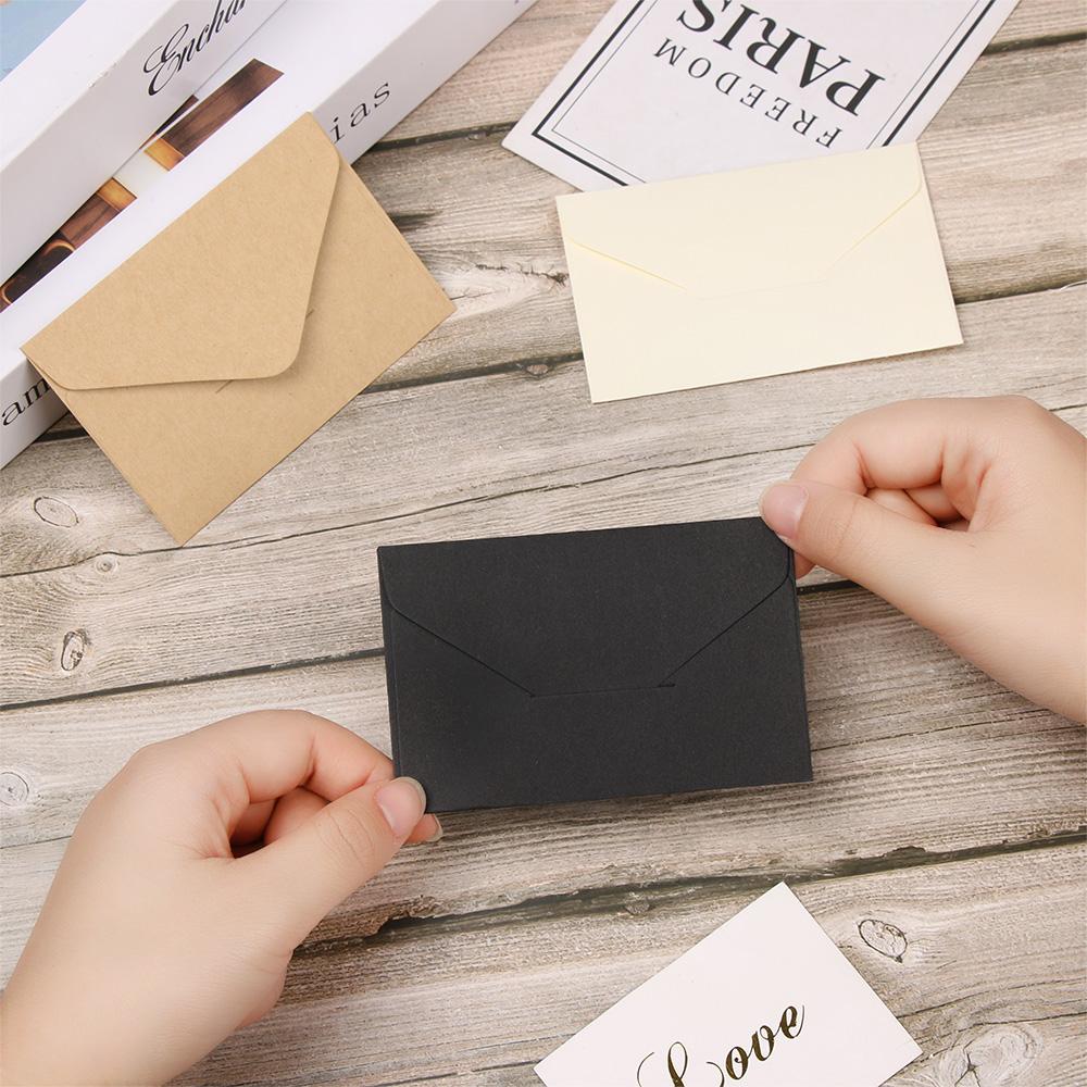 Канцелярские принадлежности Мини-серия Хранение визитных карточек Крафт-бумага Western Envelope Paper Mailer