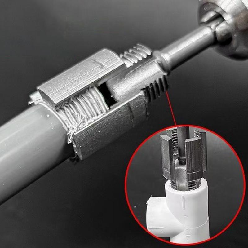 Труборез ручной инструмент для нарезания резьбы Экстрактор труб Метчик и плашка для машинного отверстия Провод Кабель Шланг Патио Задний двор Сад Ферма