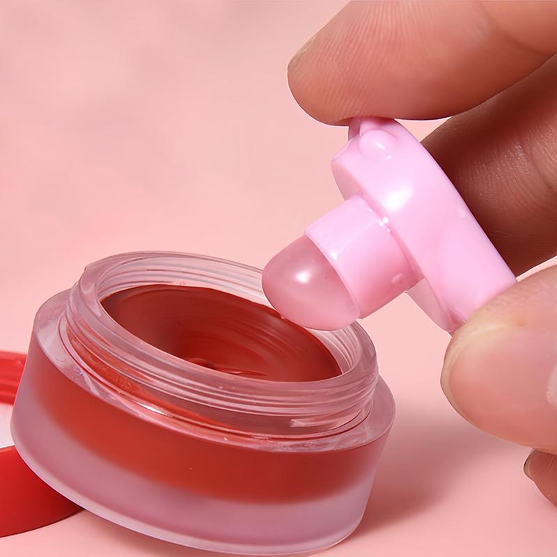 Elephant Shaped Silicone Lip Brush Keychain Pendant Makeup Brush Cute Lip Mud Halo Dye Brush Concealer Brush