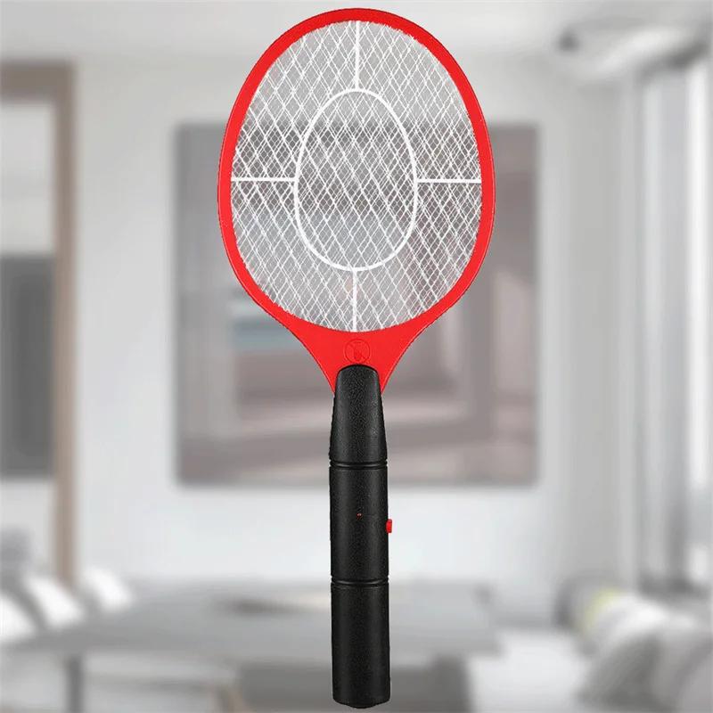 Electric Fly Insect Bug Zapper Bat Handheld Insect Fly Swatter Racket Portable Mosquitos Killer Pest Control for Bedroom Insects