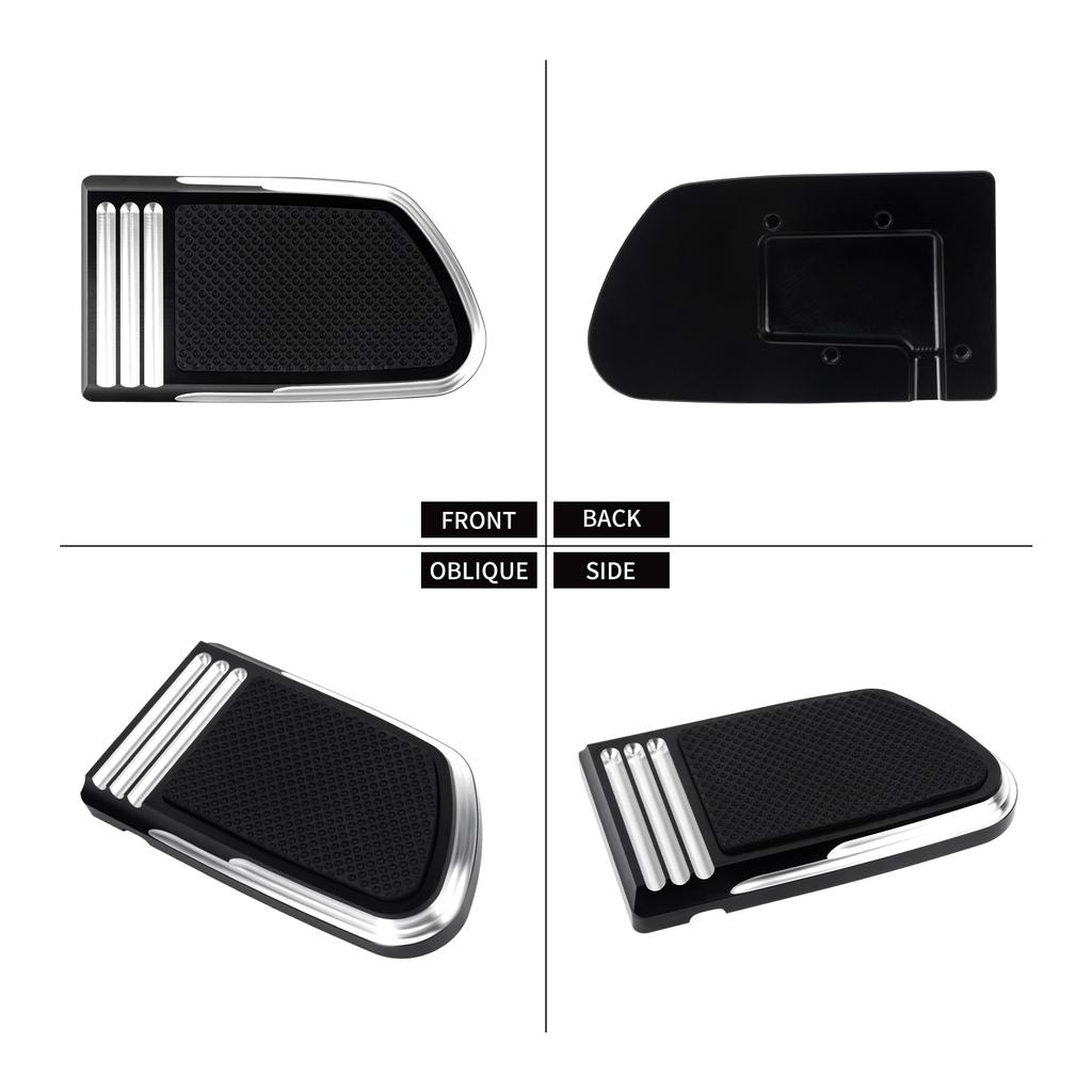 Motorcycle Brake Pedal Mid Control Anti-Slip Braking Lever Footrest Pad Cover for Harley Softail Street Fat Bob 2018-2025