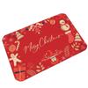 Crystal velvet Christmas Mat Santa Claus Floor Mat New Xmas Doormat  Bedroom