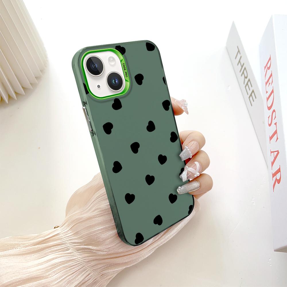 Модный красочный серебристый двусторонний чехол для телефона, мягкий край, жесткий чехол, полная защита, противоударный чехол для телефона для Samsung A16 A55 Xiaomi Redmi 14C Poco C75