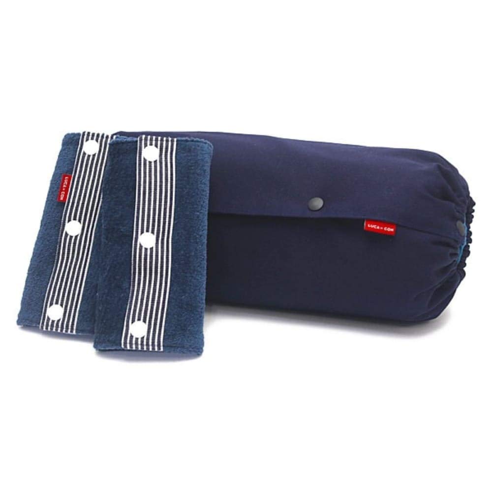 Lucaco Baby Carrier Storage Large ErgoAdapt Omni Made In Warranty Simple Cover, Set, Compatible, Japan, 2-Year (Large Set, Navy, 89-0917-11)