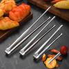 Щипцы для барбекю из нержавеющей стали, кухонный пинцет, кулинарный пинцет, кухонная утварь для салата, рыбы, стейка, барбекю, шведского стола