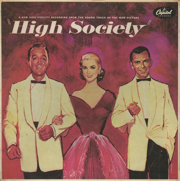 LP Пластинка РАЗНОЕ - Высшее общество (Звуковая дорожка к фильму LCT6116 Capitol Records UK Jazz Б/У