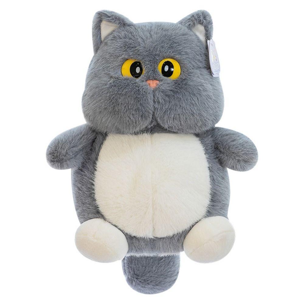 Soft Big Eyes Cat Plush Doll Fluffy Cat Stuff Doll Plush Pillow Cat Plush Toy Children's Toys