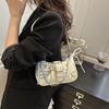 Trendy Pu Crossbody Bag With Inner Phone Pocket And Top Zipper For Streetwear Looks