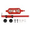 Router Milling Groove Bracket 3 In 1 Multifunctional Aluminium Alloy Adjustable Router Jig Tool