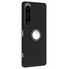 Мягкая задняя крышка из ТПУ для Sony Xperia 1 IV 5G, матовый противоударный чехол для телефона с кольцом-подставкой