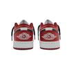 Jordan Air Jordan 1 Prohibited Auction Chicago Abrasion Resistant Low top Vintage Basketball Shoes Unisex 553558-166(Team414-)