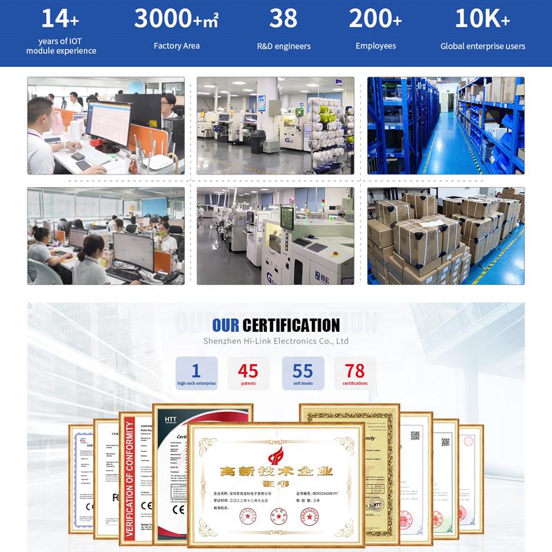 HLK-LD2451 24 ГГц Датчик обнаружения состояния дорожного транспортного средства Автомобиль Модуль измерения дальности и скорости Миллиметровый волновой радар Зона слепых пятен LD2451 Набор для тестирования