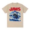 Jaws Vintage T-shirt Shark Movie Streetwear Fashion Cotton Men T Shirt New Tee Tshirt Womens Tops