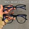 Retro Fashion Myopia Glasses Classic Vintage Anti-Blue Light Eyeglasses Women Men Minus Diopter Eyewear Prescription-1.0 To -6.0