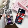 Чехол для мобильного телефона Jujutsu Kaisen Нобара для Samsung Galaxy S25 S24 S23 S22 S21Plus FE Ультрапрозрачный Цветной Чехол Красивый Чехол