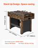 137.1cm Air Hockey Table 3-in-1 Air Powered Combo Table Foosball Ping Pong