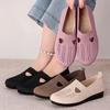 Large-sized Women's Shoes Cloth Shoes Shoes for Middle-aged and Elderly People Casual Shoes Soft-soled Single Shoes