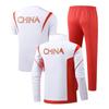 2023 Chinese Team Competition Suit Set: Short & Long Sleeve Warm-up Printed Suit
