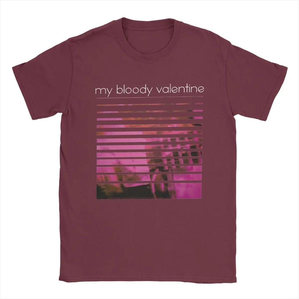 Футболка My Bloody Valentine Loveless Tribute, мужская футболка из чистого хлопка с юмором, футболки с круглым вырезом, короткий рукав, одежда больших размеров