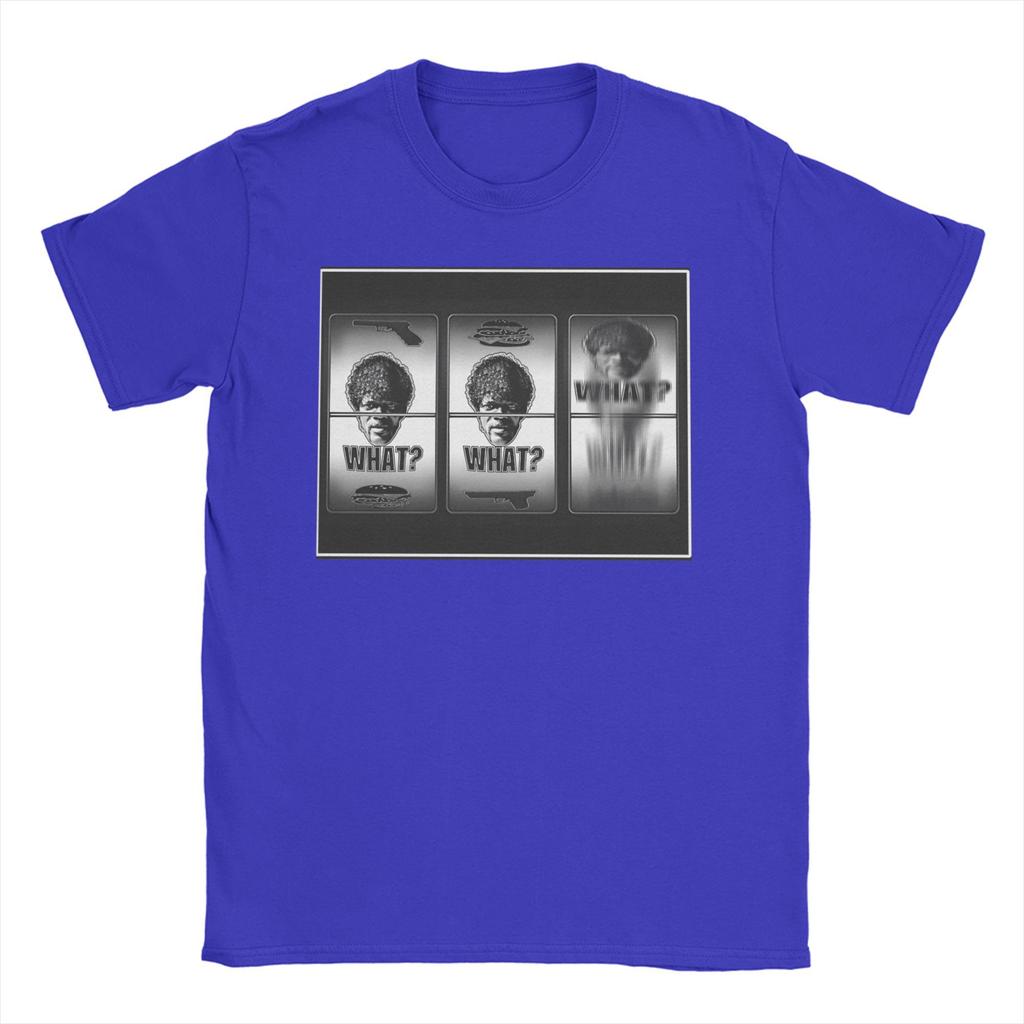 Pulps Fictions  Say What   T Shirt for Unisex Cotton Vintage TShirt Crew Neck  Tee Shirt Short Sleeve Clothes XL XL XL