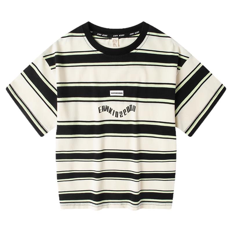 Little Elephant Hamm Boys' Striped Short Sleeve T-Shirt